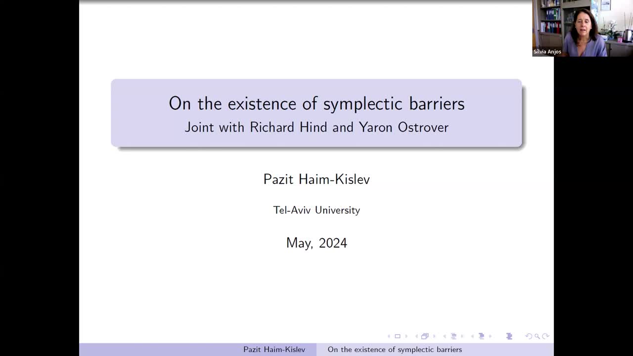  2024.05.28 On the existence of symplectic barriers