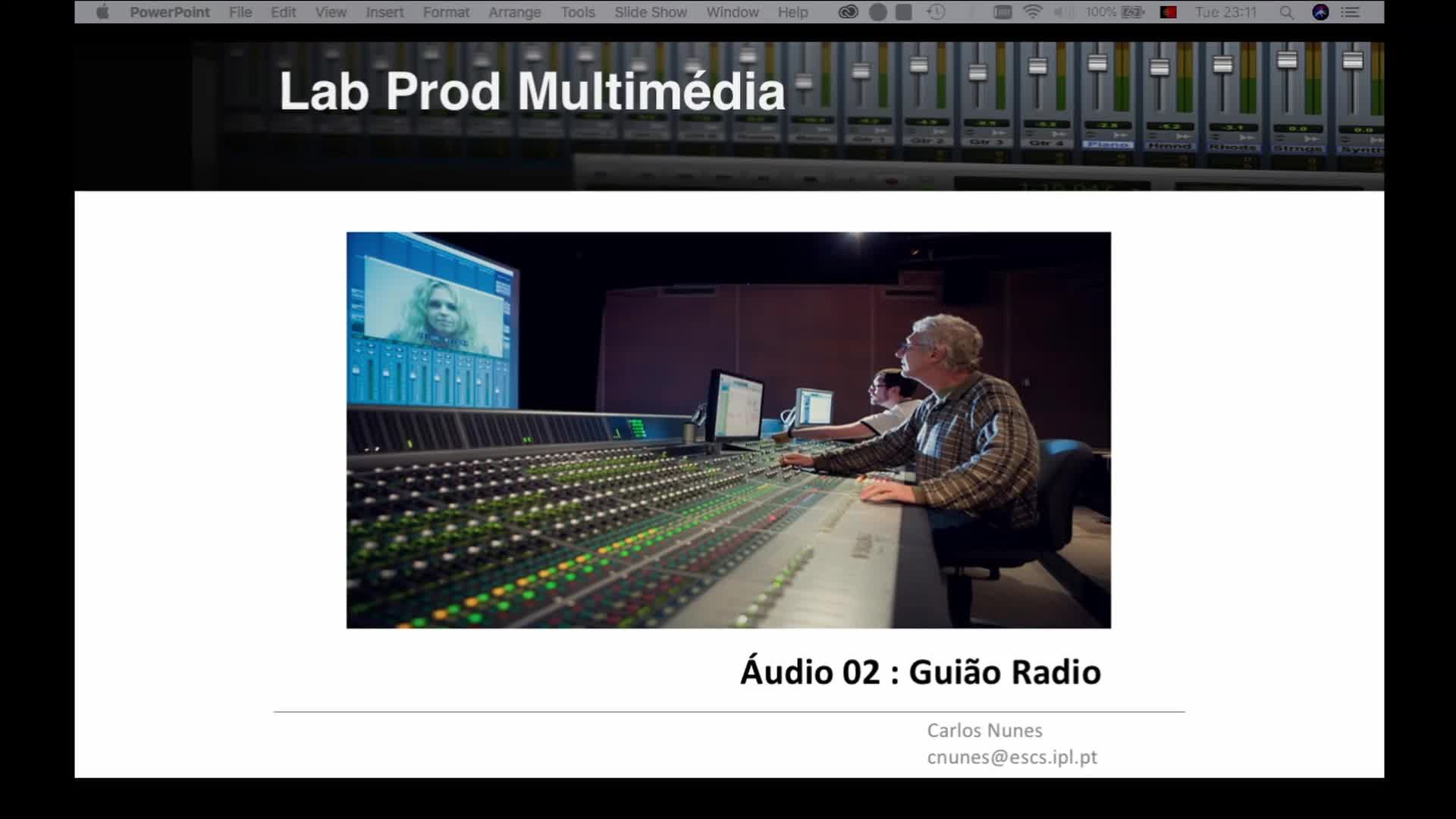 videoaula guião spot rádio por carlos nunes