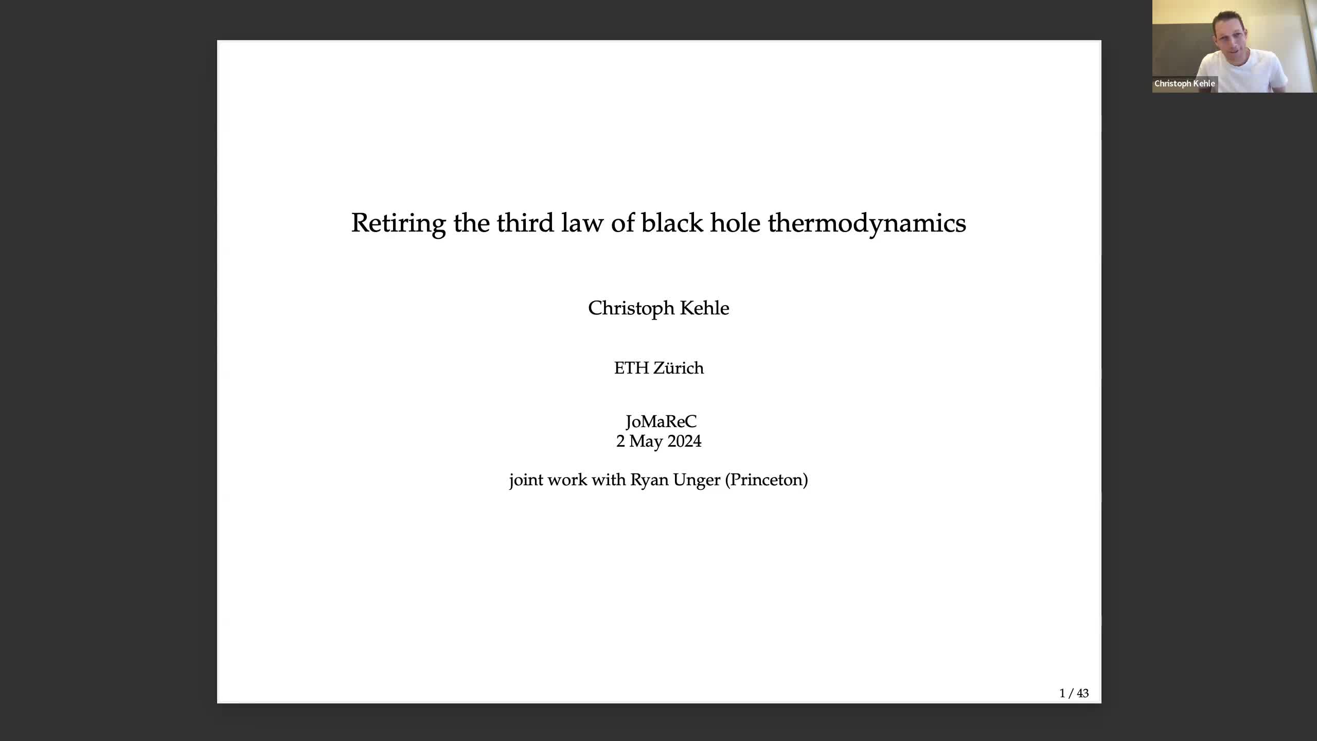  2024.05.02 Retiring the third law of black hole thermodynamics