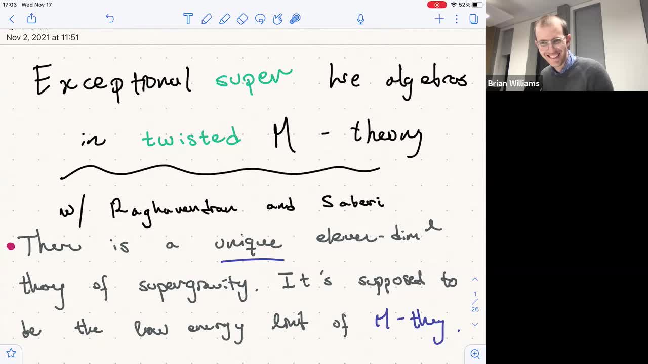  2021.11.17 Exceptional super Lie algebras in twisted M-theory