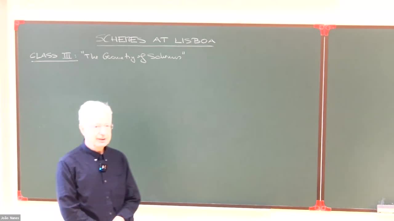  2024.12.02 The Geometry of Schemes - Irreducible Components, Intersections, Smoothness, Singularities, Dimension