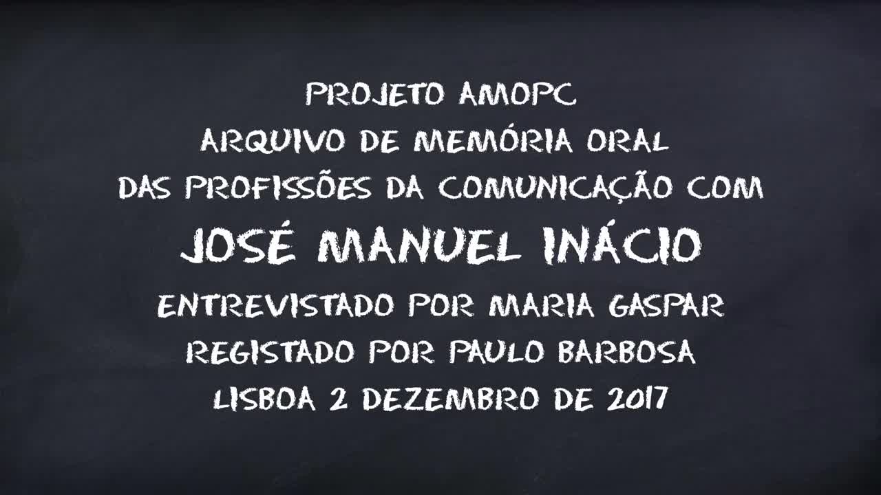 José Manuel Inácio - parte 5 de 15