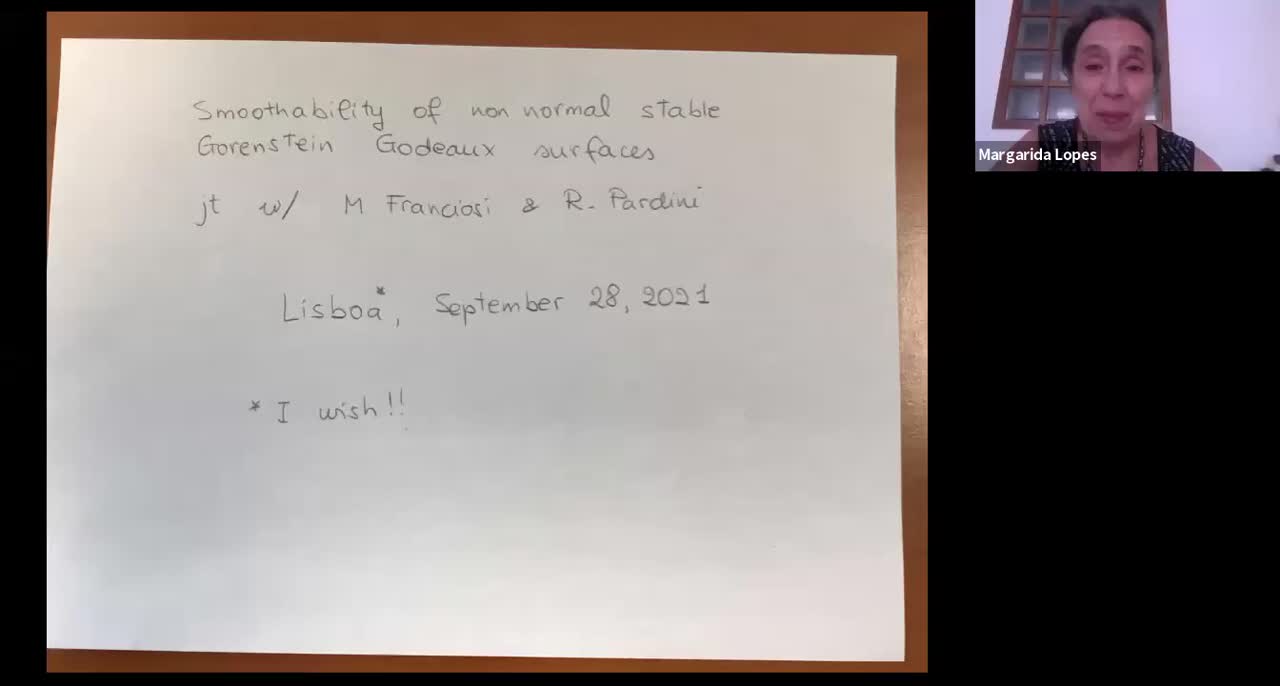  2021.09.28 Smoothability of non normal stable Gorenstein Godeaux surfaces