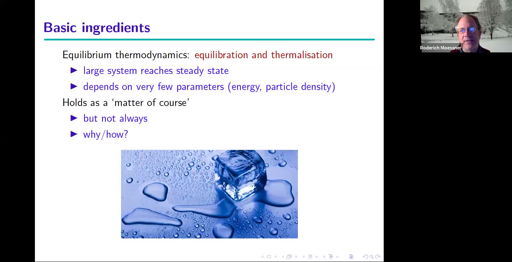  2021.03.04 Thermodynamics and Order Beyond Equilibrium