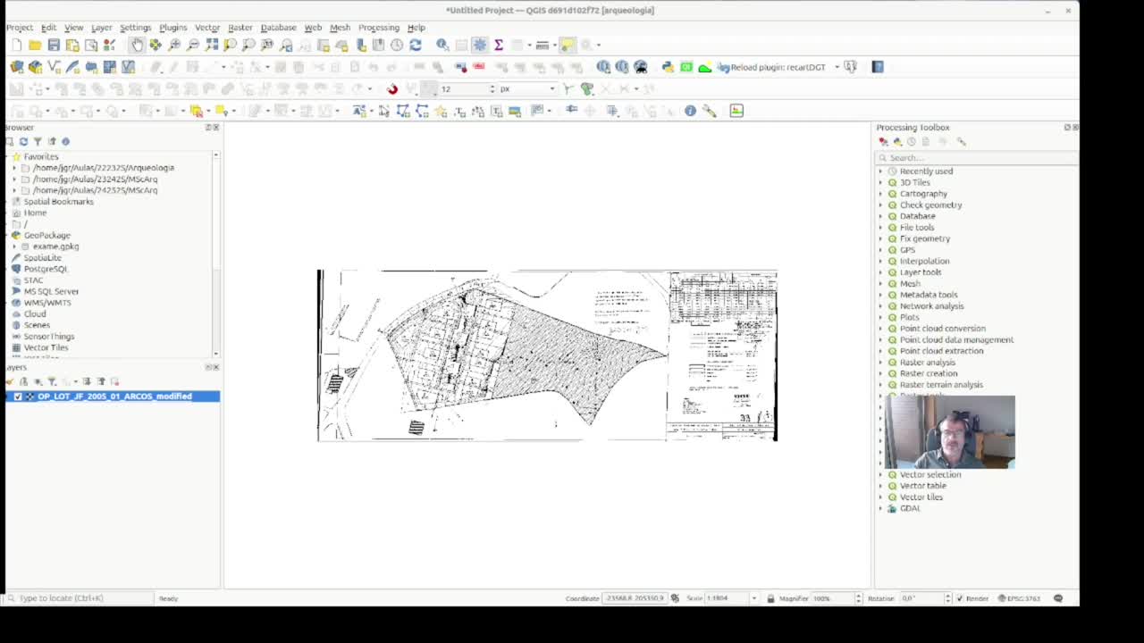  Digitalização de Polígonos no QGIS