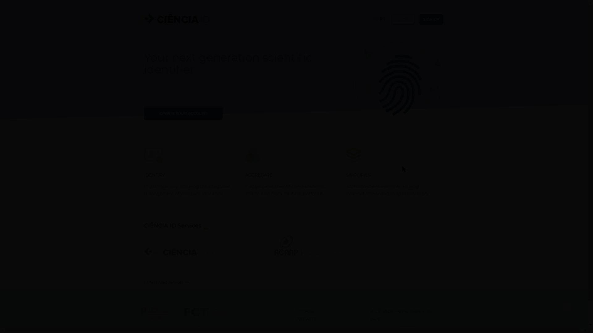 Change e-mail for the CIÊNCIA ID account