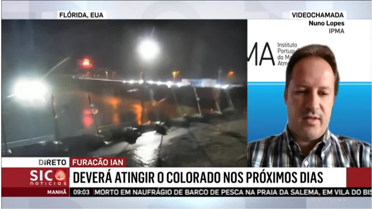  Nuno Lopes sobre o furacão Ian