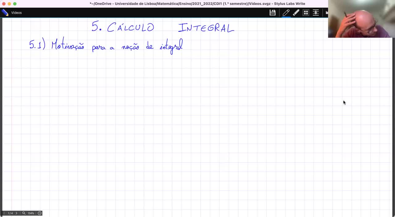  16. Construção do Integral