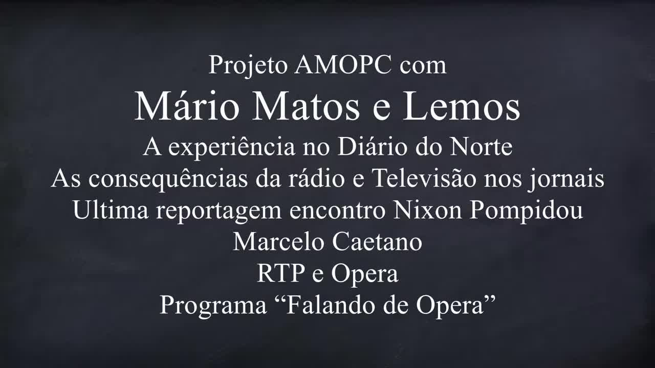 Mário Matos e Lemos - Parte 7 de 12
