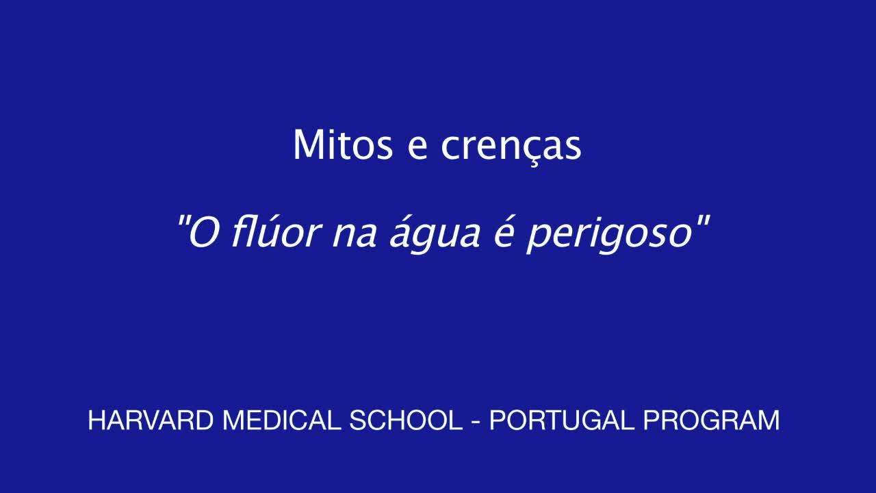 Mitos e crenças na saúde: "O flúor na água pode ser perigoso"