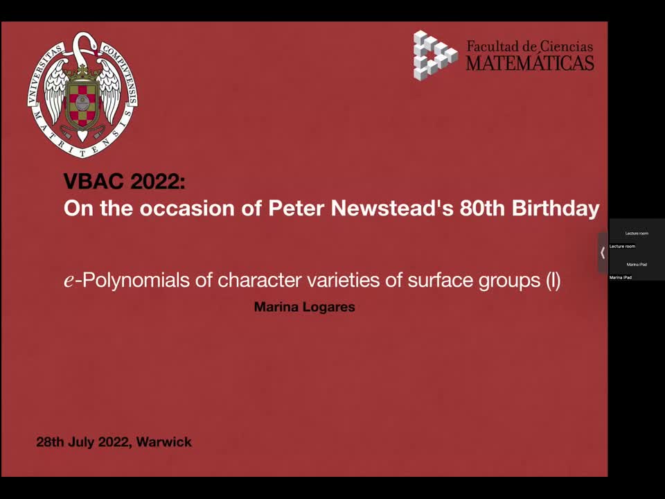 E-Polynomials of character varieties of surface groups (I)