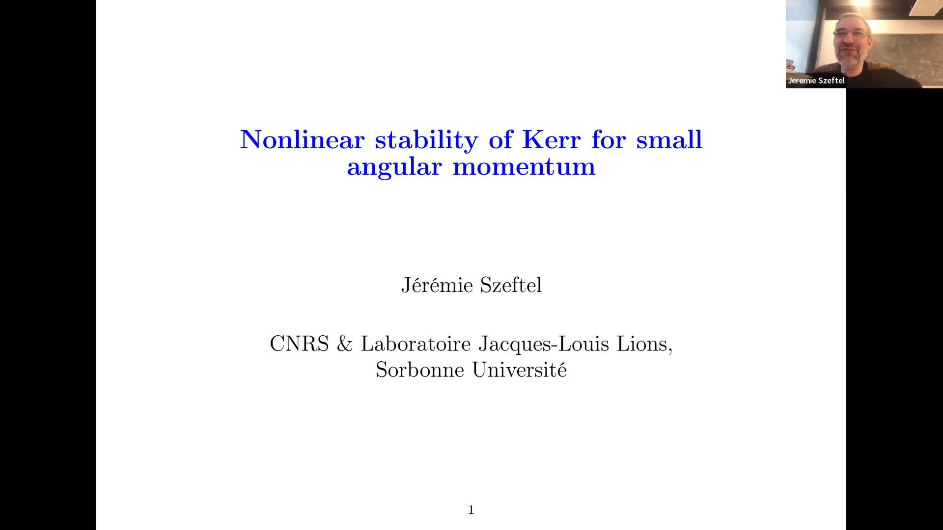 Educast player: 2022.02.03 On the discrete Dirac spectrum of a point  electron in the zero-gravity Kerr-Newman spacetime