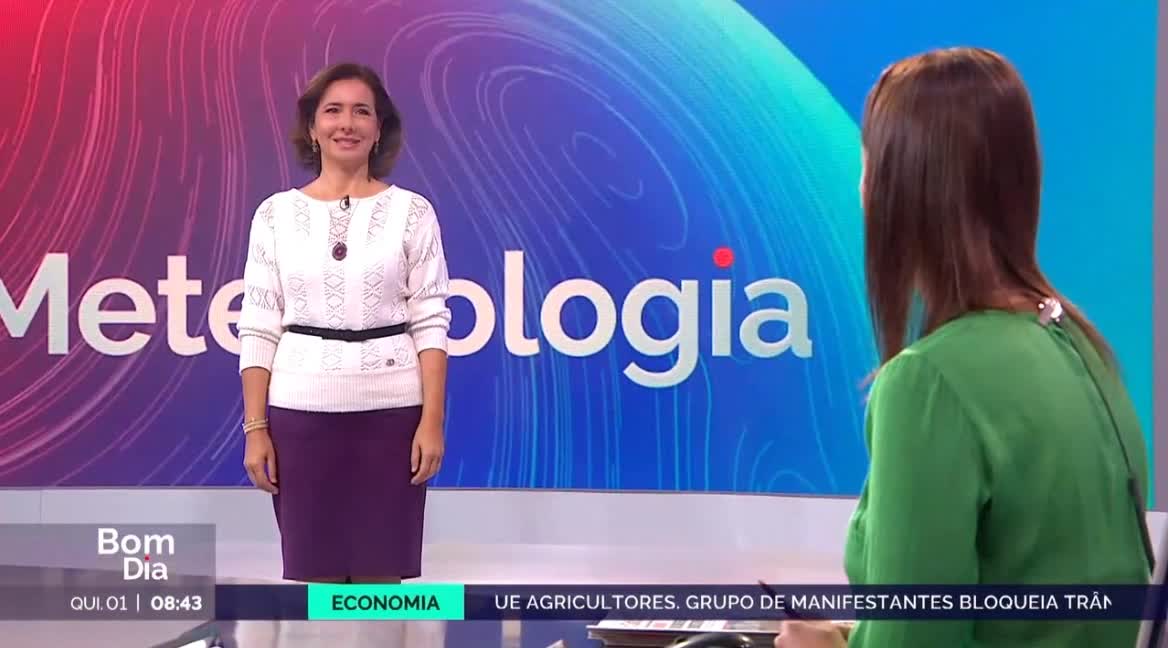  Previsão do estado do tempo, RTP1, 01-02-2024, IPMA.
