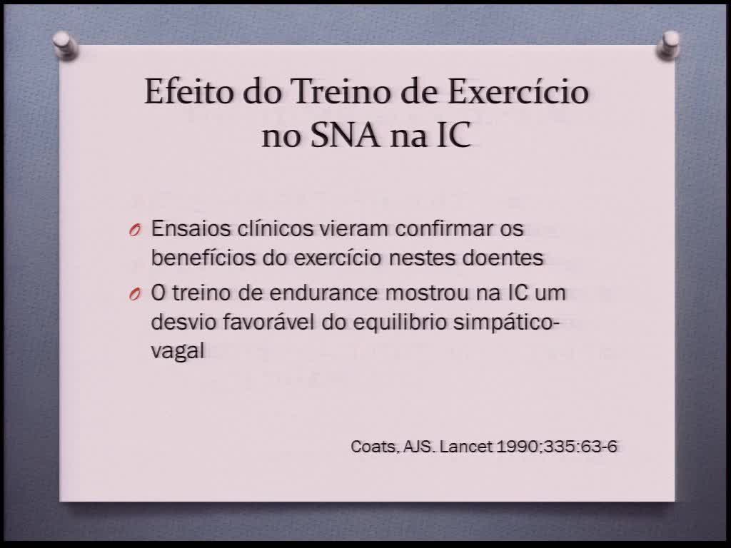 Efeito do treino de exercício na modulação neuro-hormonal na insuficiência cardíaca
