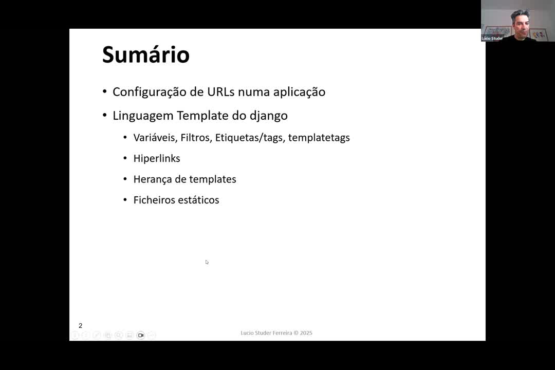  Django: urls e linguagem template