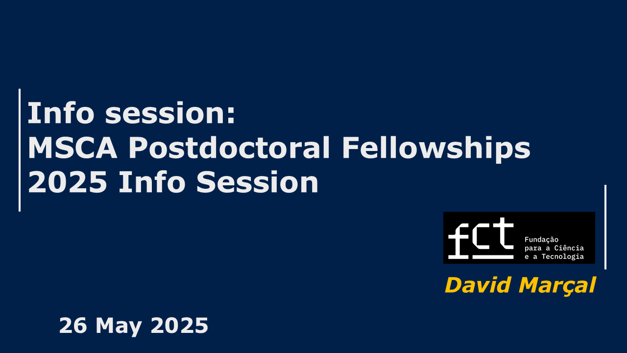  MSCA Postdoctoral Fellowships 2025 Info Session