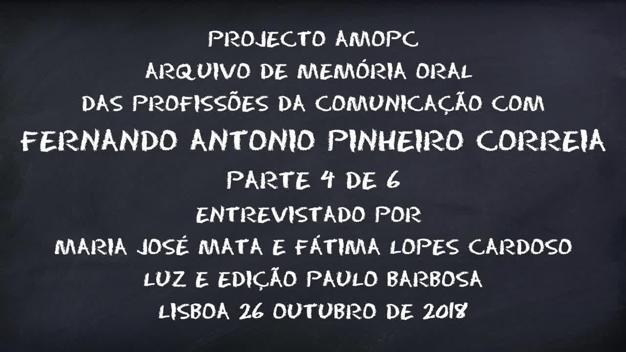Fernando Correia - Parte 1 de 6