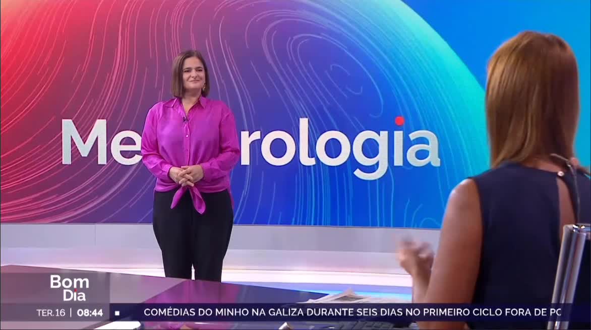  Previsão do estado do tempo, RTP1, 16-09-2025, IPMA.
