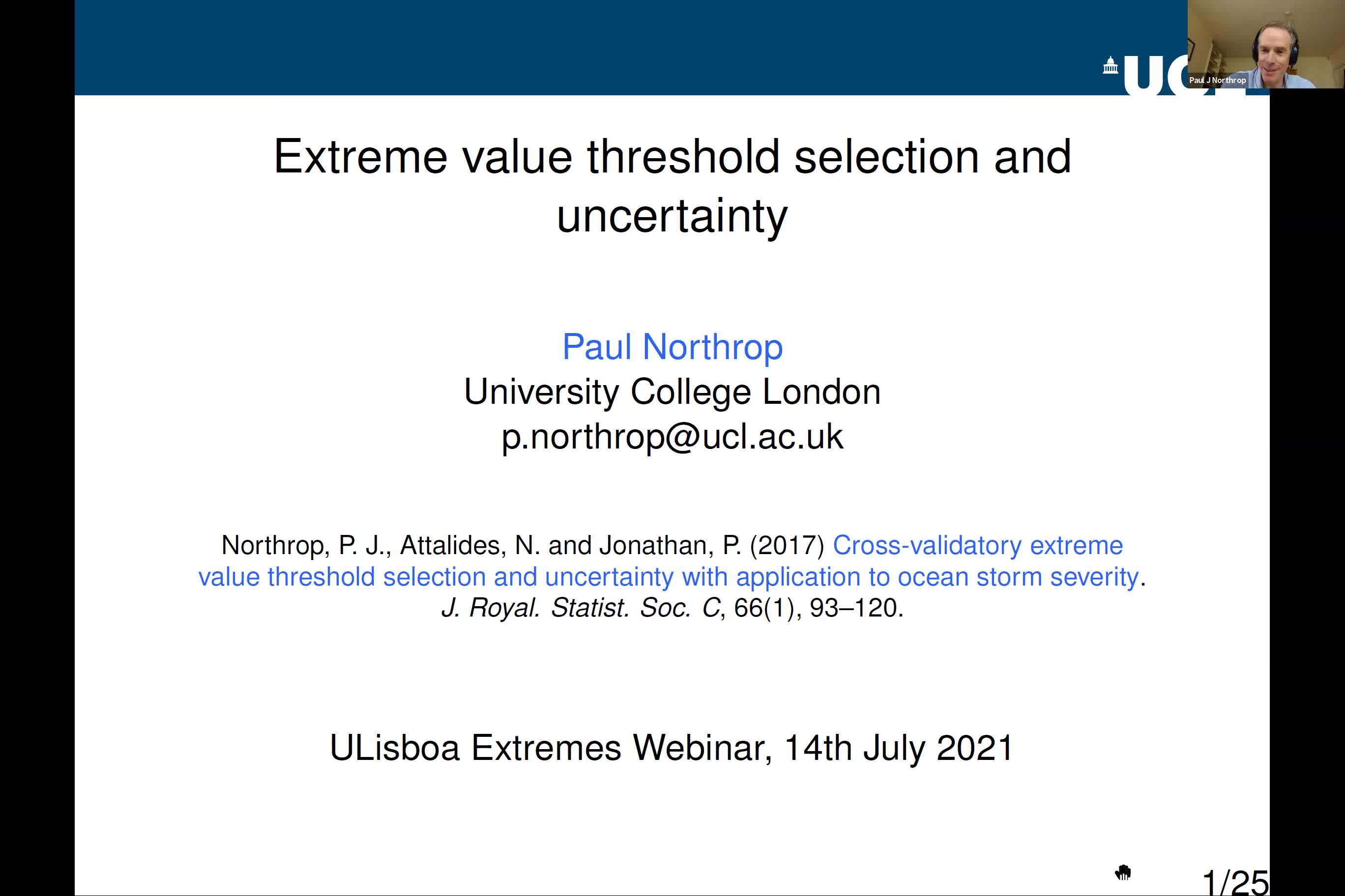  2021.07.14 Extreme value threshold selection and uncertainty