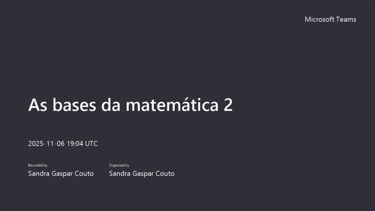  As bases da matemática 2: equações e inequações