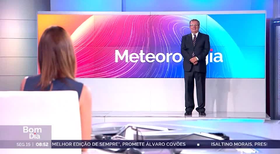  Previsão do estado do tempo, RTP1, 15-07-2024, IPMA.