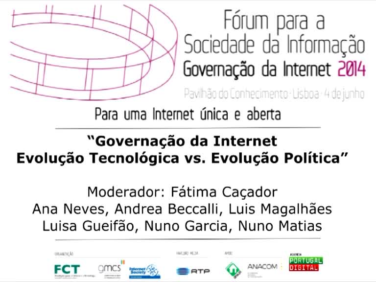 Fórum para a Sociedade da Informação - Governação da Internet 2014