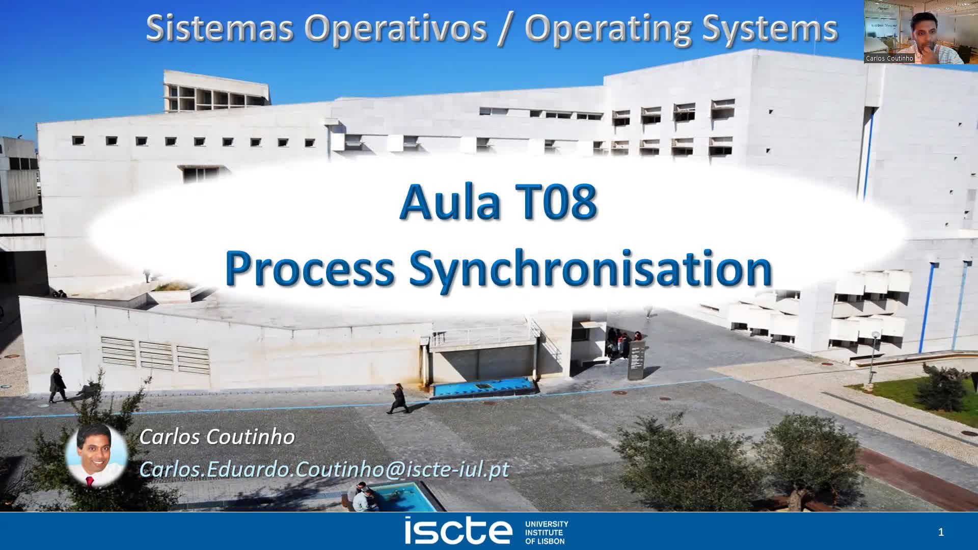  Sistemas Operativos - Aula T08