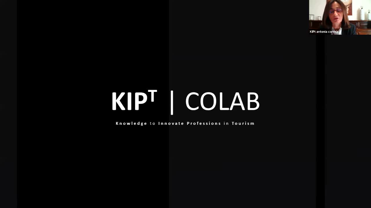  Apresentação: KIPT - Conhecimento para Inovar as Profissões em Turismo
