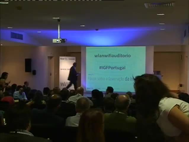 F�rum sobre a governa��o da Internet - Pedro Veiga (Presidente da ISOC Portugal) e Miguel Seabra (Presidente da FCT)