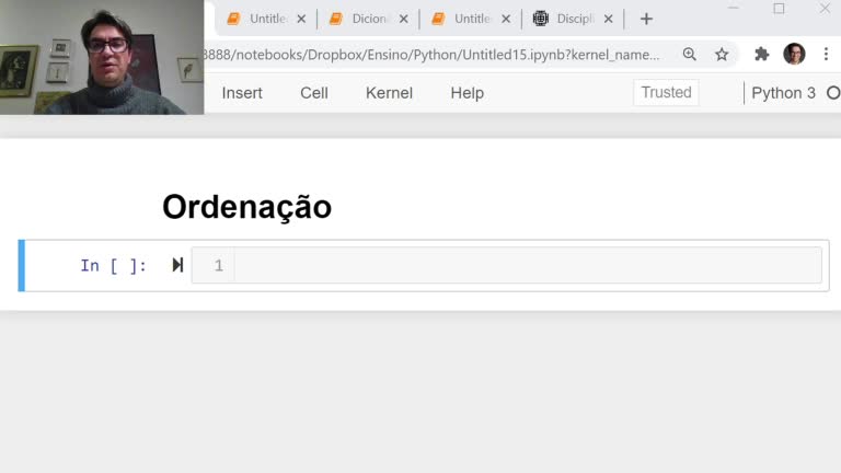 Listas: ordenação