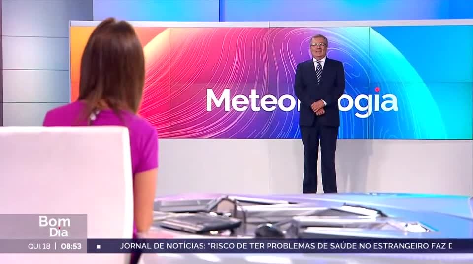  Previsão do estado do tempo, RTP1, 18-07-2024, IPMA.