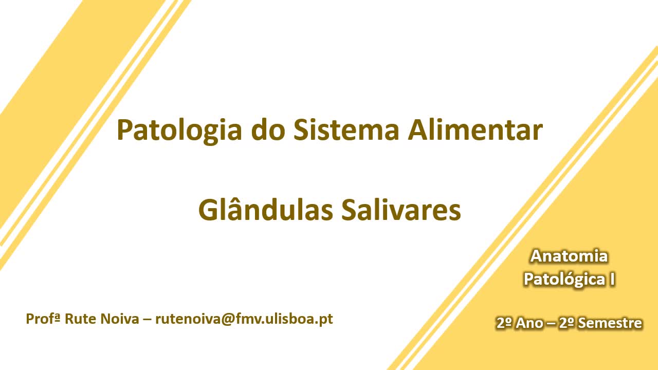  Patologia das Glandulas Salivares