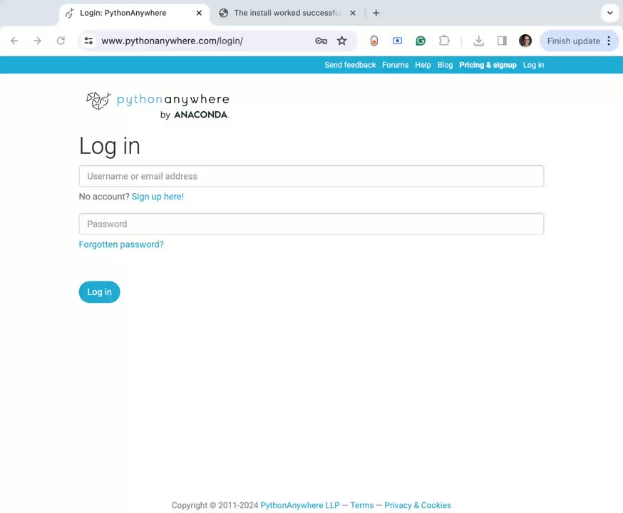  13.1 JSON -> Web App Django