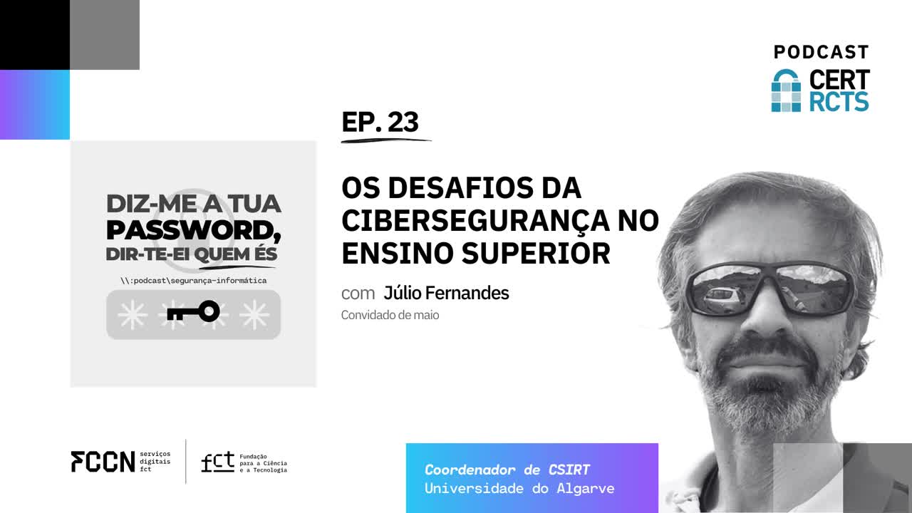  Júlio Fernandes - EP.23 - Podcast - DIZ-ME A TUA PASSWORD, DIR-TE-EI QUEM ÉS