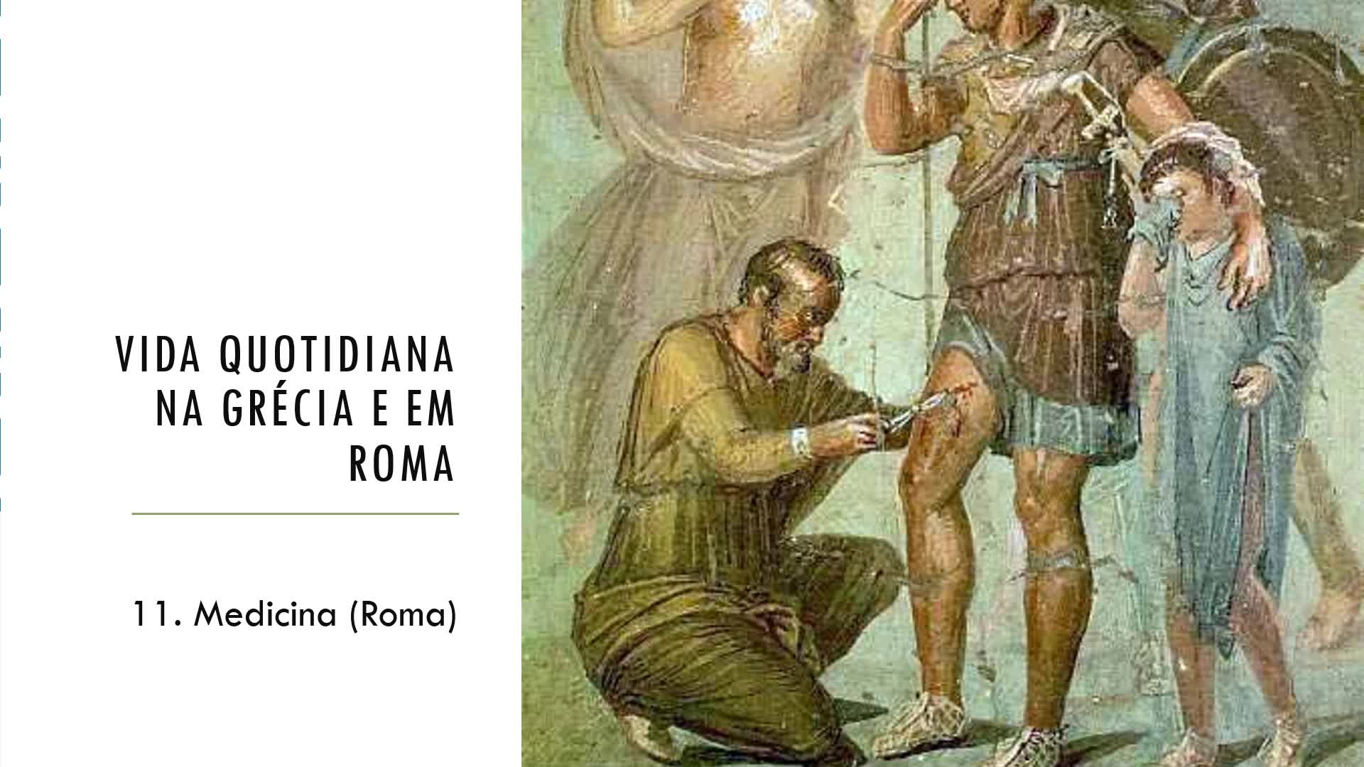 A medicina em Roma