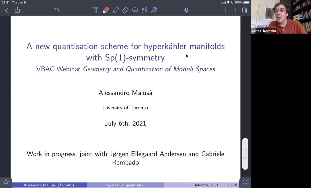 A new quantisation scheme for hyperkähler manifolds with Sp(1) symmetry