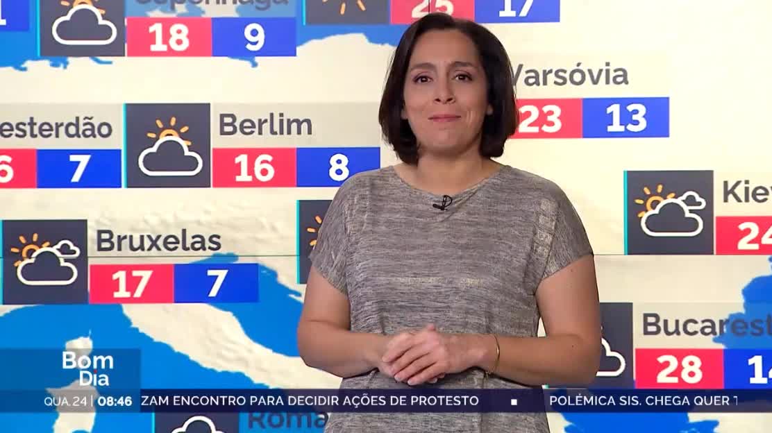  Previsão do estado do tempo, RTP1, 24-05-2023, IPMA.