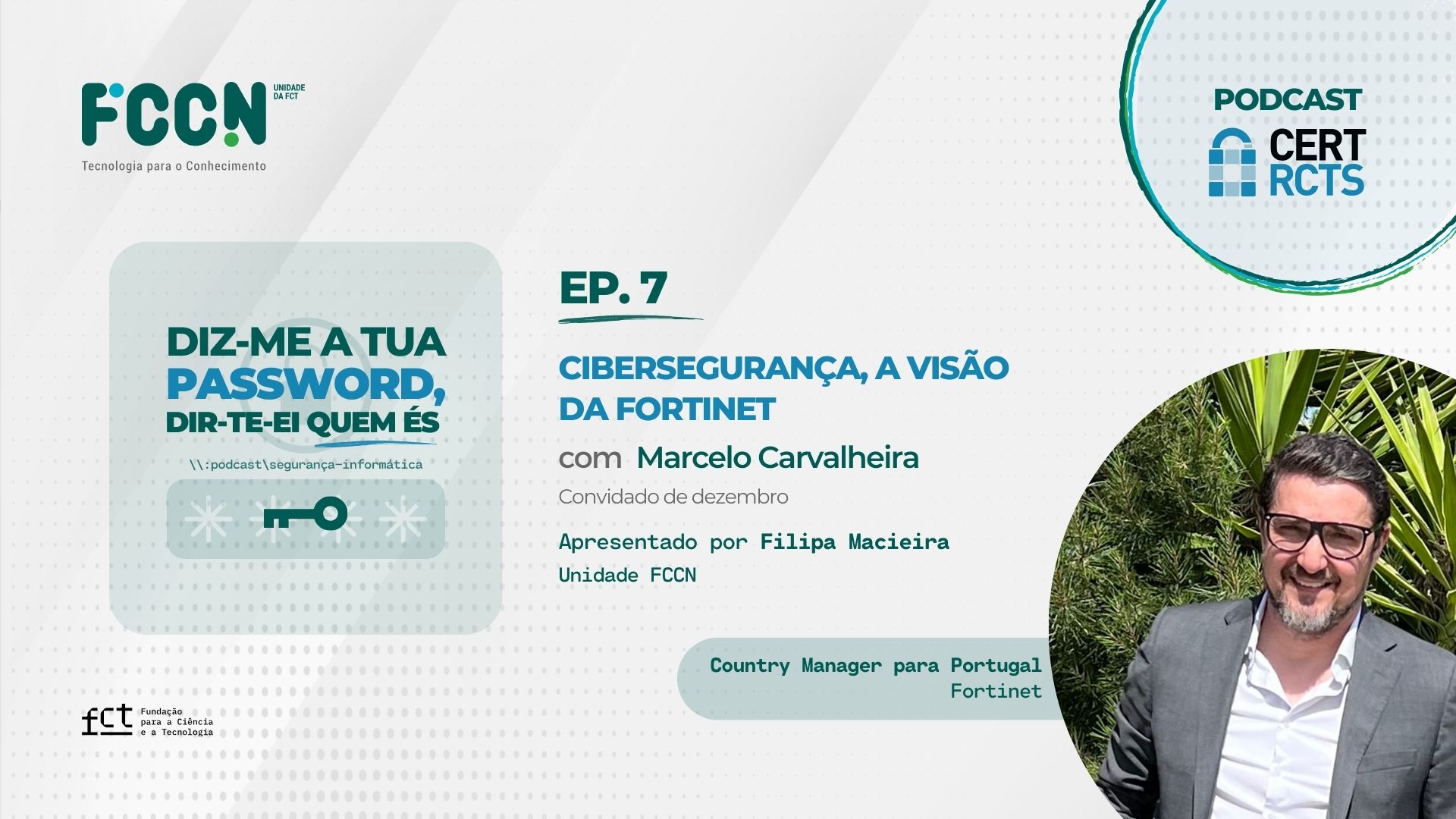  Podcast - DIZ-ME A TUA PASSWORD, DIR-TE-EI QUEM ÉS - EP.7 com Marcelo Carvalheira