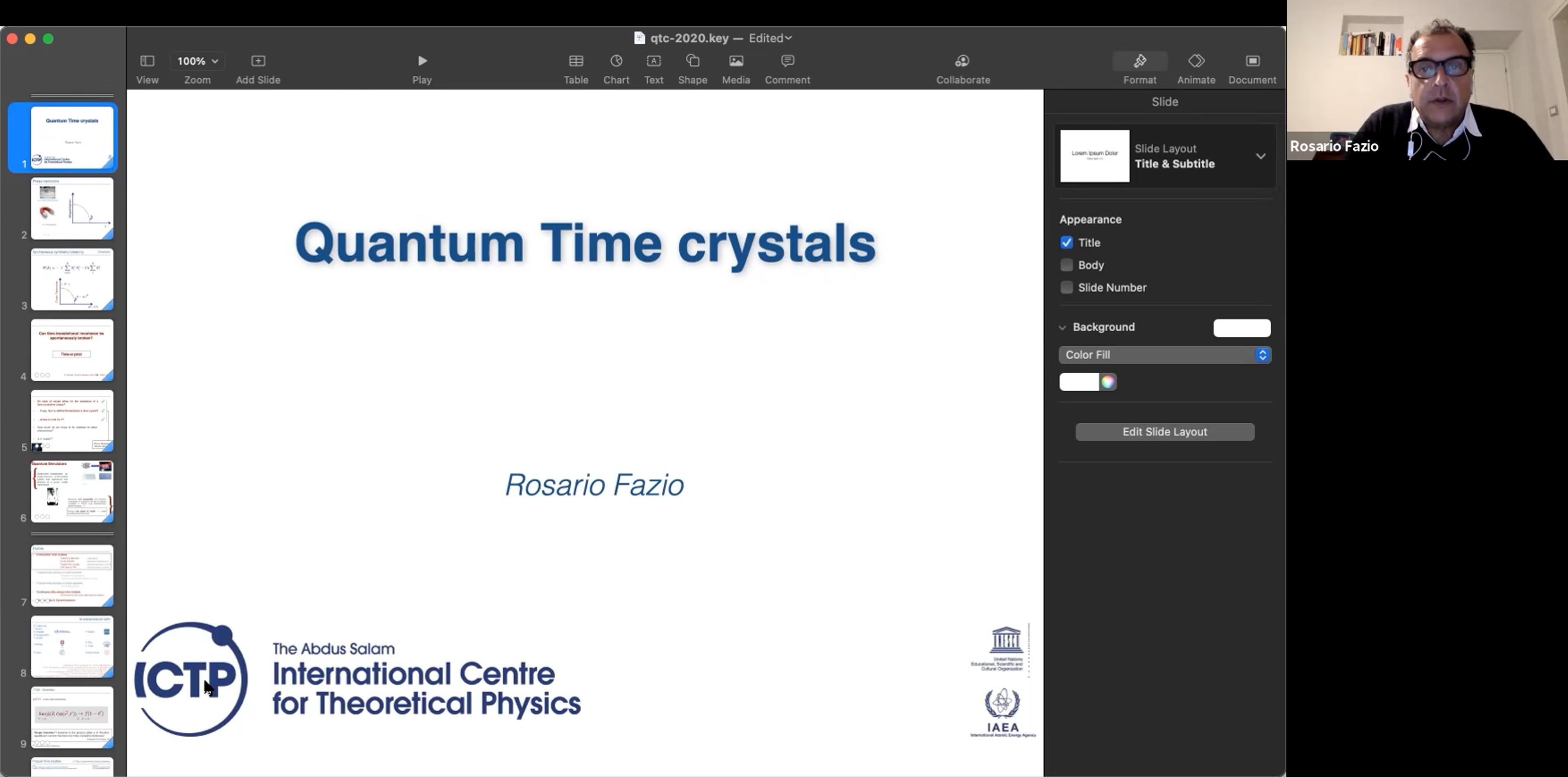  2021.10.18 Quantum time crystals
