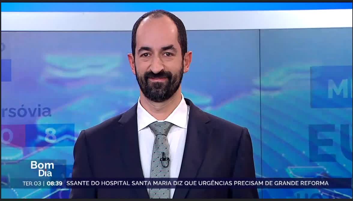  Previsão do estado do tempo, RTP1, 03-01-2023, IPMA.