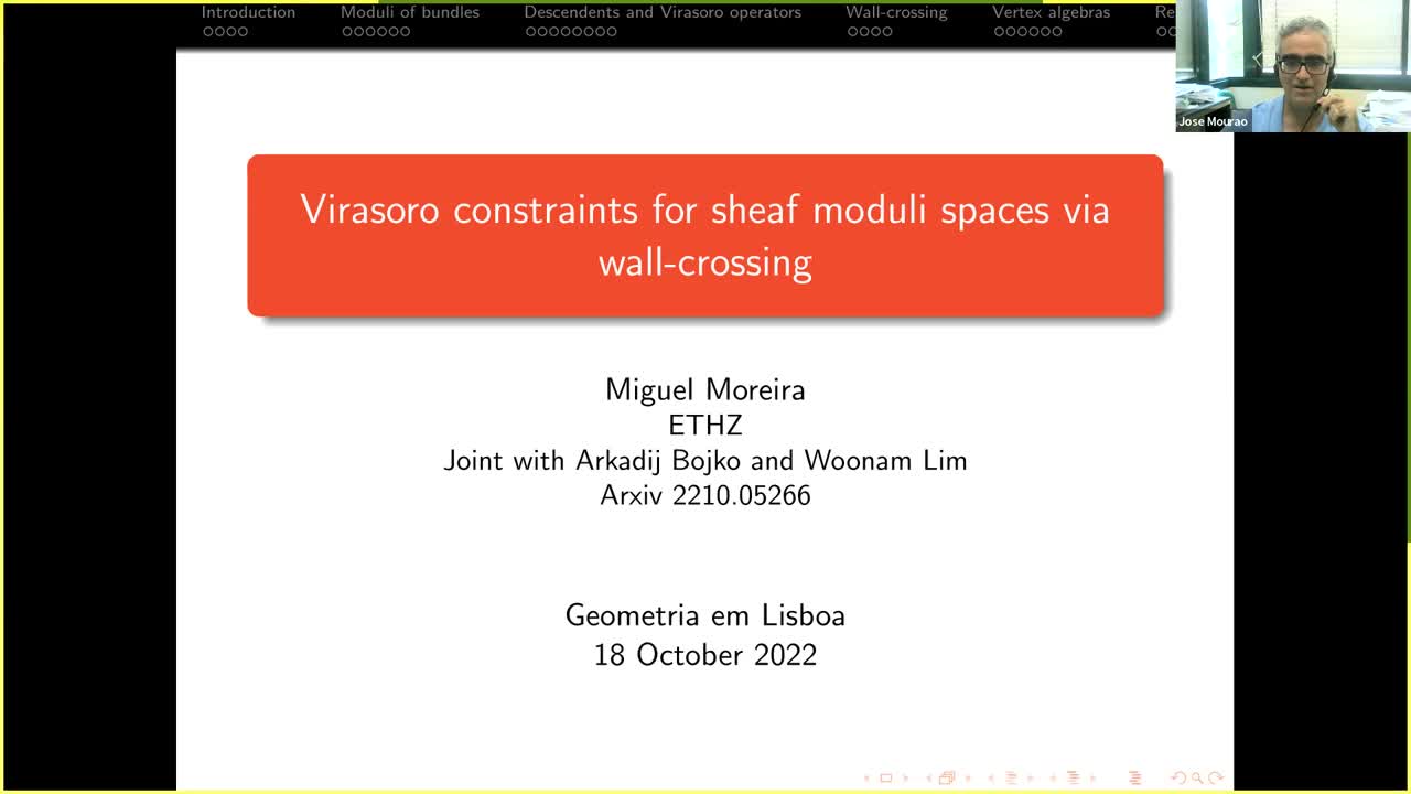  2022.10.18 Virasoro constraints in sheaf theory