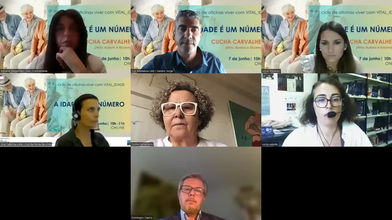  A idade é um número | Cucha Carvalheiro | 07/junho_Parte 1