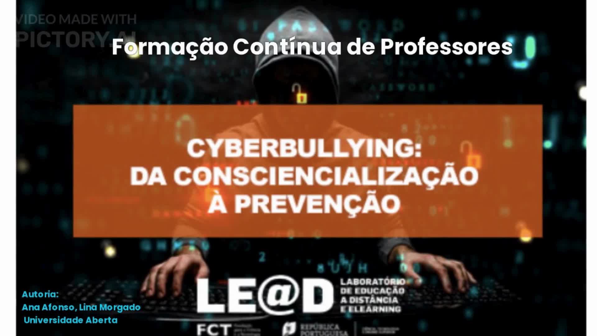  Cyberbullying: da consciencialização à prevenção