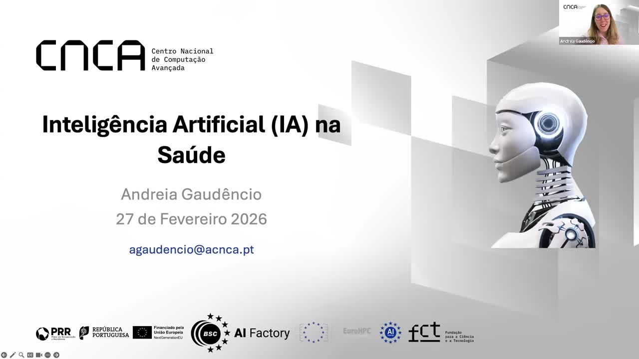  Webinar: Fábrica IA BSC - Tendências IA para a Saúde