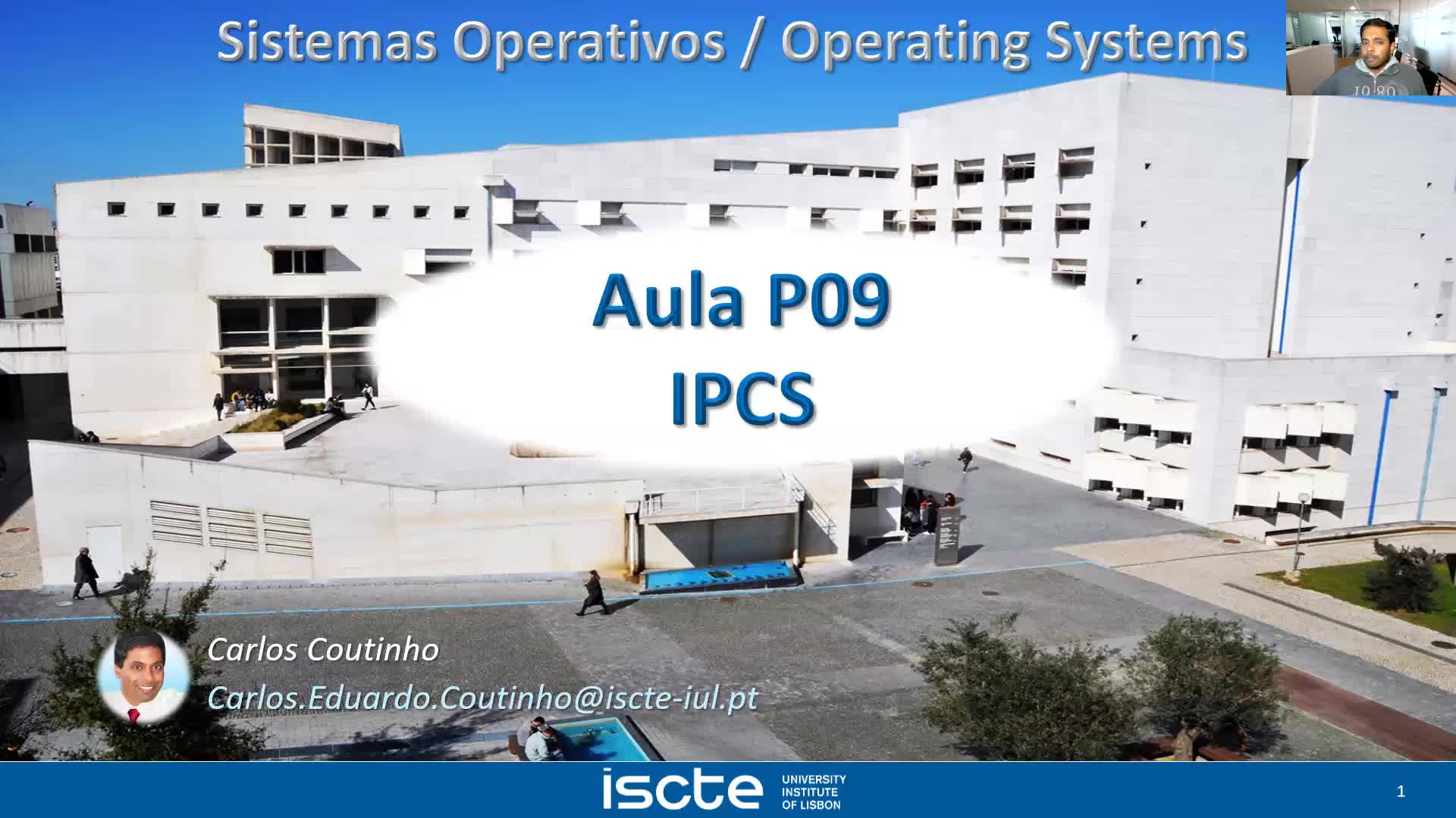 Sistemas Operativos - Aula P09 - IPCS