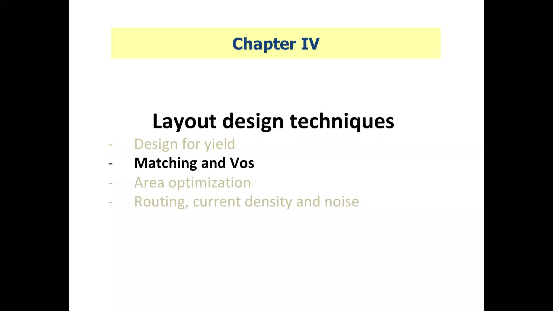 17 - Layout - Matching
