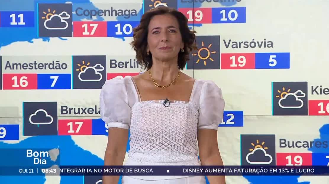  Previsão do estado do tempo, RTP1, 11-05-2023, IPMA.