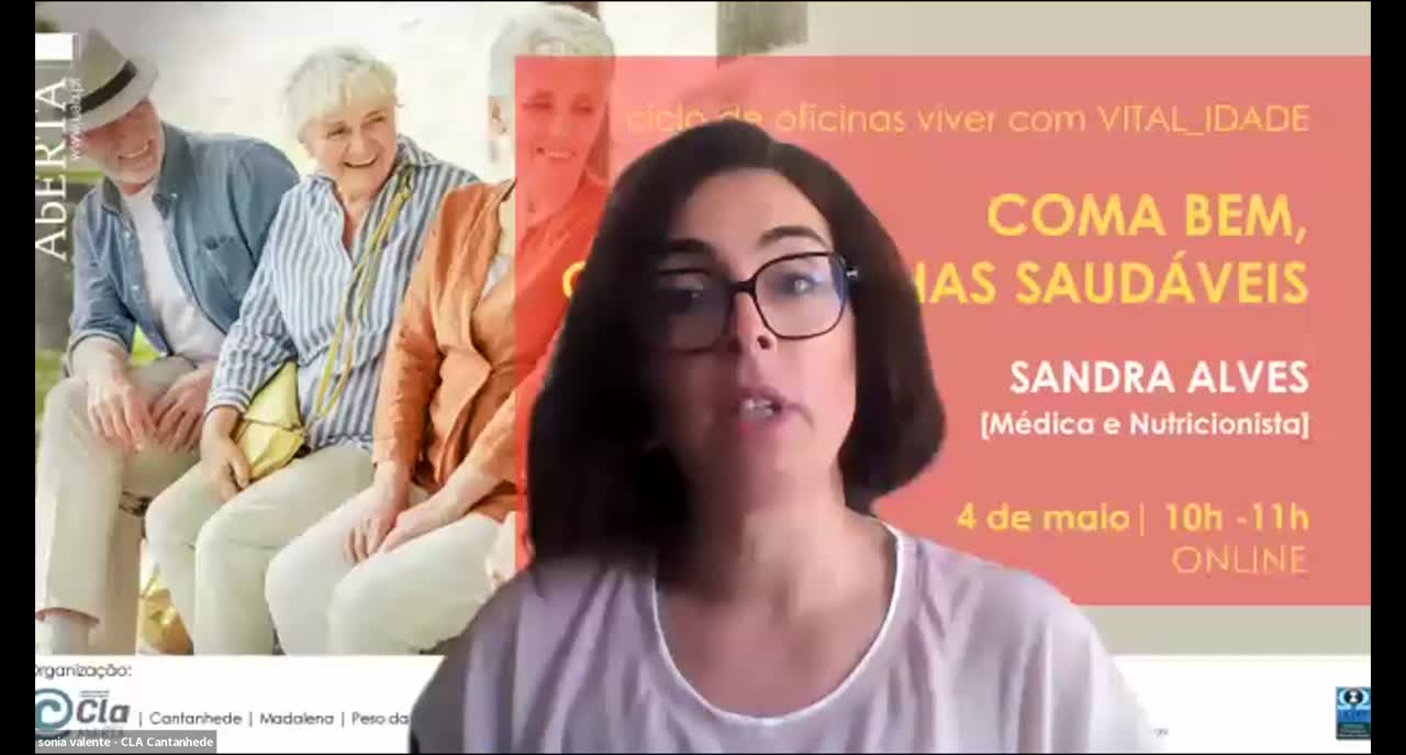  Coma bem, com escolhas saudáveis | Dra. Sandra Alves | 04 de maio de 2023
