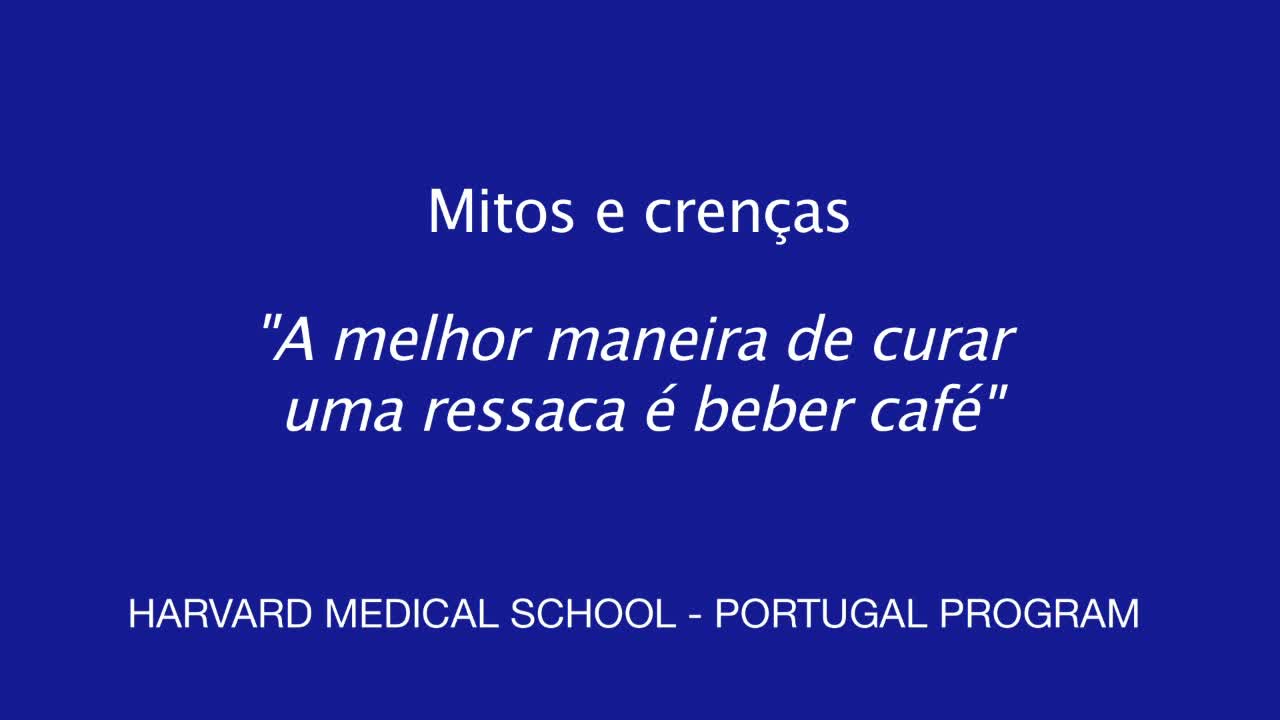 Mitos e Crenças: “A melhor maneira de curar uma ressaca é beber café”