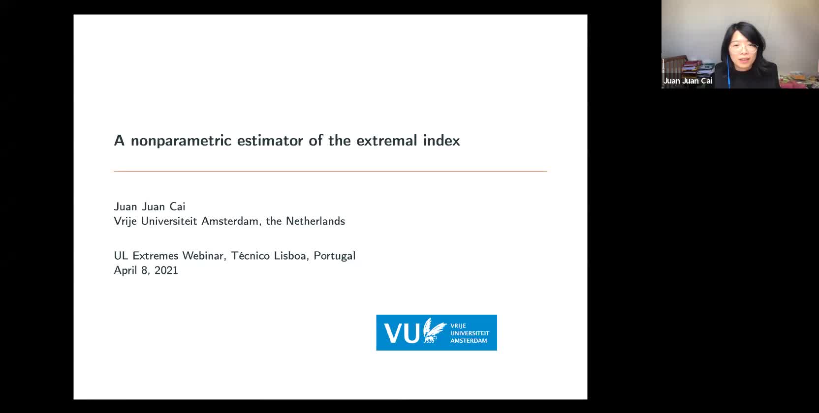  2021.04.8 A nonparametric estimator of the extremal index